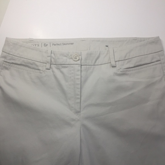 Talbots sz 6P Perfect Skimmer cropped pants, capris - Picture 4 of 8